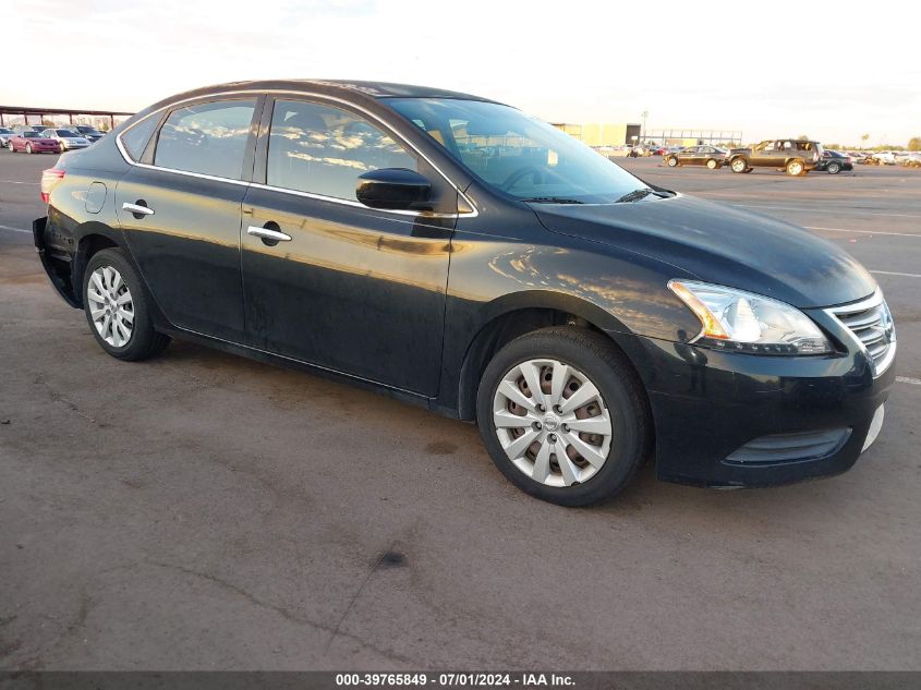 2014 Nissan Sentra Sv VIN: 3N1AB7AP0EY278870 Lot: 39765849