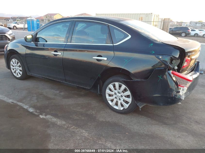 2014 Nissan Sentra Sv VIN: 3N1AB7AP0EY278870 Lot: 39765849