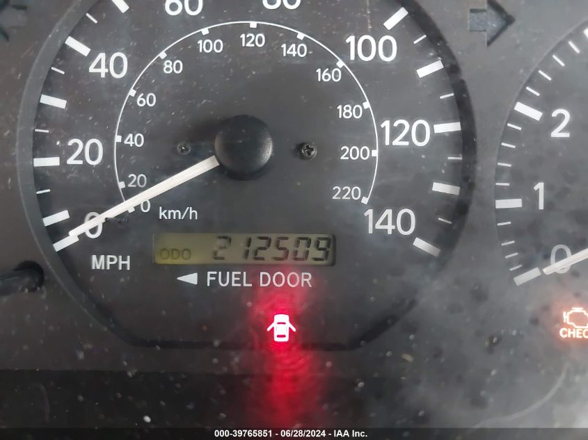 2000 Toyota Camry Xle V6 VIN: 4T1BF28K6YU108812 Lot: 39765851