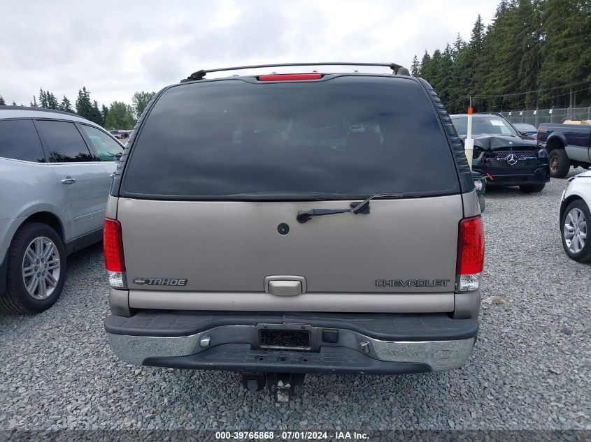 2001 Chevrolet Tahoe Lt VIN: 1GNEK13T01J107001 Lot: 39765868