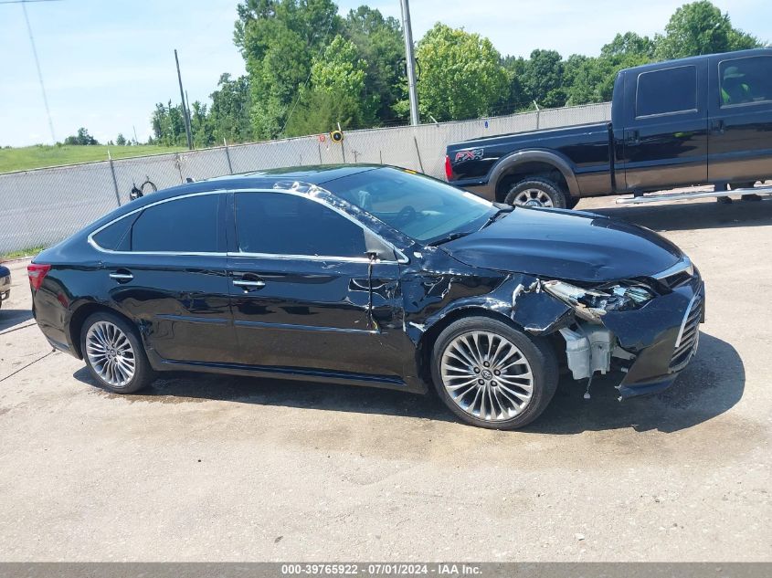 2016 Toyota Avalon Limited VIN: 4T1BK1EB8GU209679 Lot: 39765922