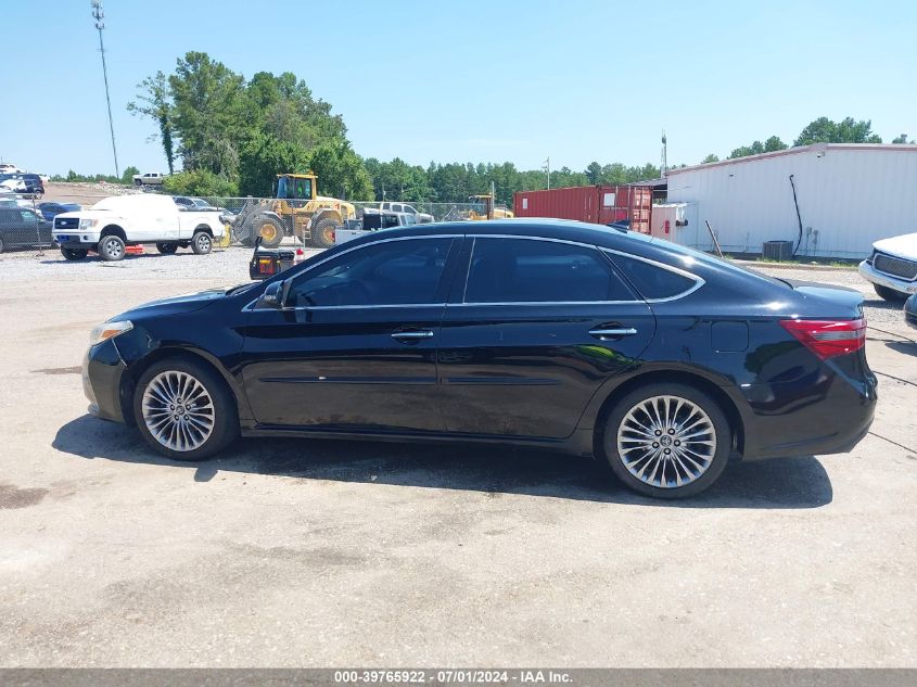 2016 Toyota Avalon Limited VIN: 4T1BK1EB8GU209679 Lot: 39765922