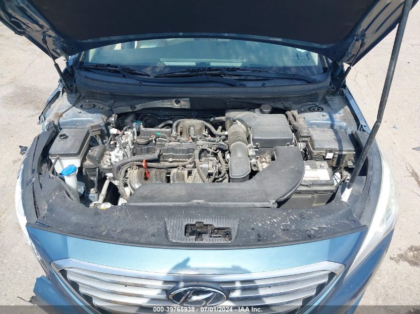 2015 Hyundai Sonata Se VIN: 5NPE24AF4FH203642 Lot: 39765938