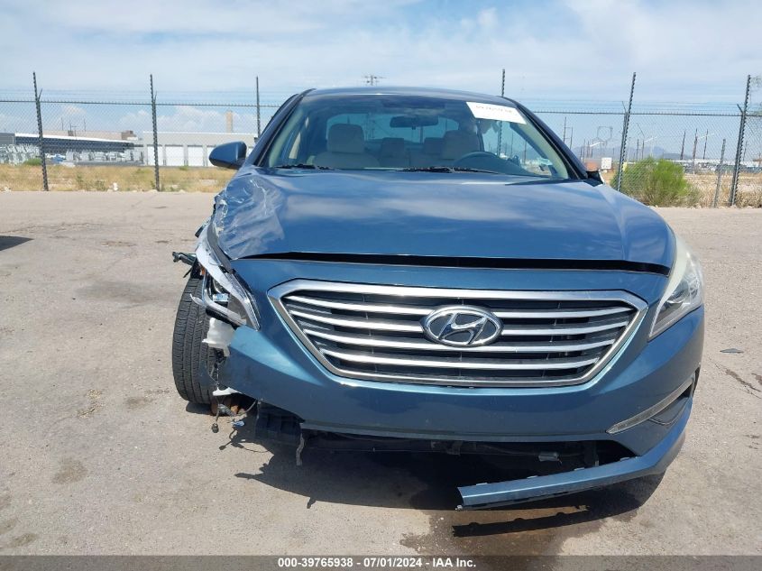 2015 Hyundai Sonata Se VIN: 5NPE24AF4FH203642 Lot: 39765938