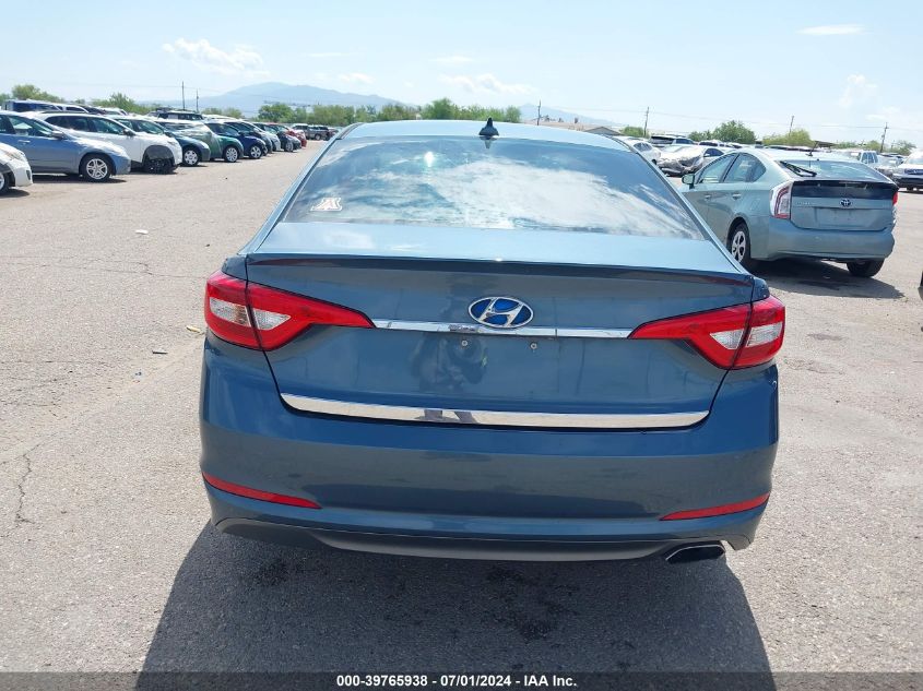 2015 Hyundai Sonata Se VIN: 5NPE24AF4FH203642 Lot: 39765938