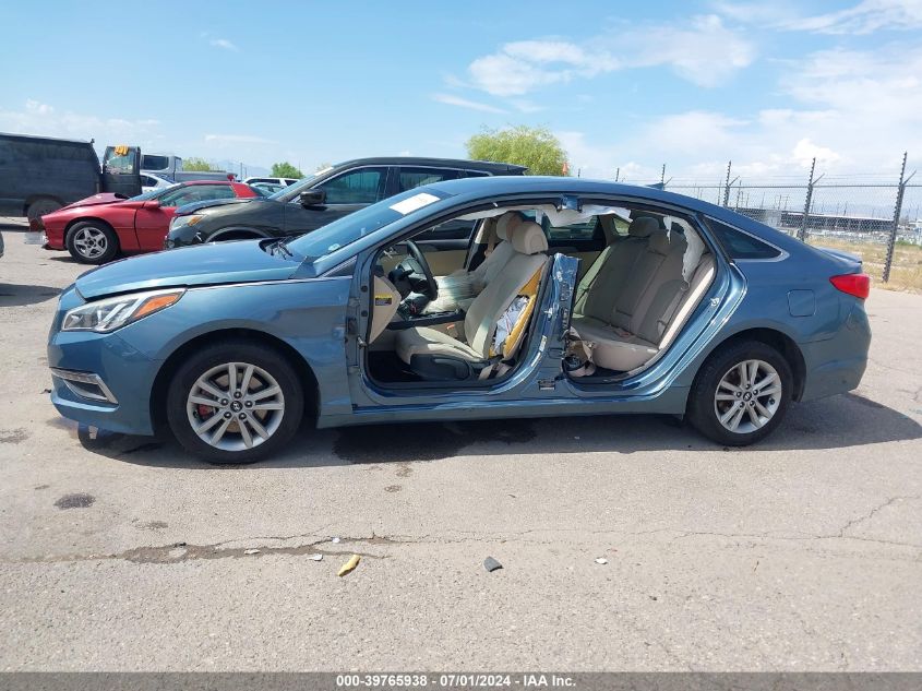 2015 Hyundai Sonata Se VIN: 5NPE24AF4FH203642 Lot: 39765938