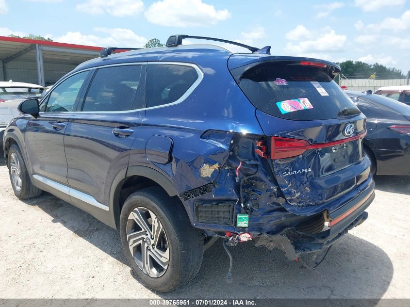 2022 Hyundai Santa Fe Sel VIN: 5NMS24AJ2NH431948 Lot: 39765951