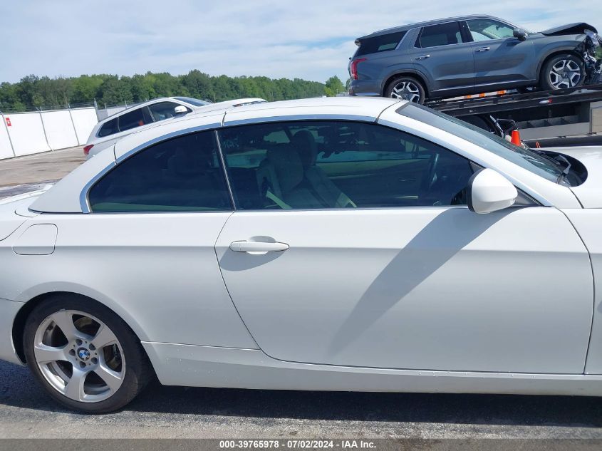 2010 BMW 328I VIN: WBAWL1C5XAPX27487 Lot: 39765978