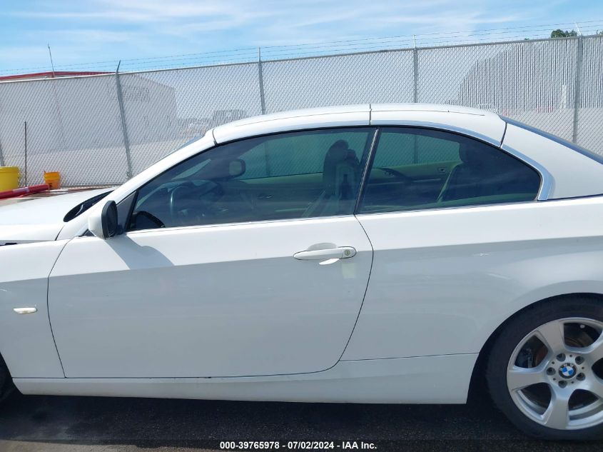 2010 BMW 328I VIN: WBAWL1C5XAPX27487 Lot: 39765978