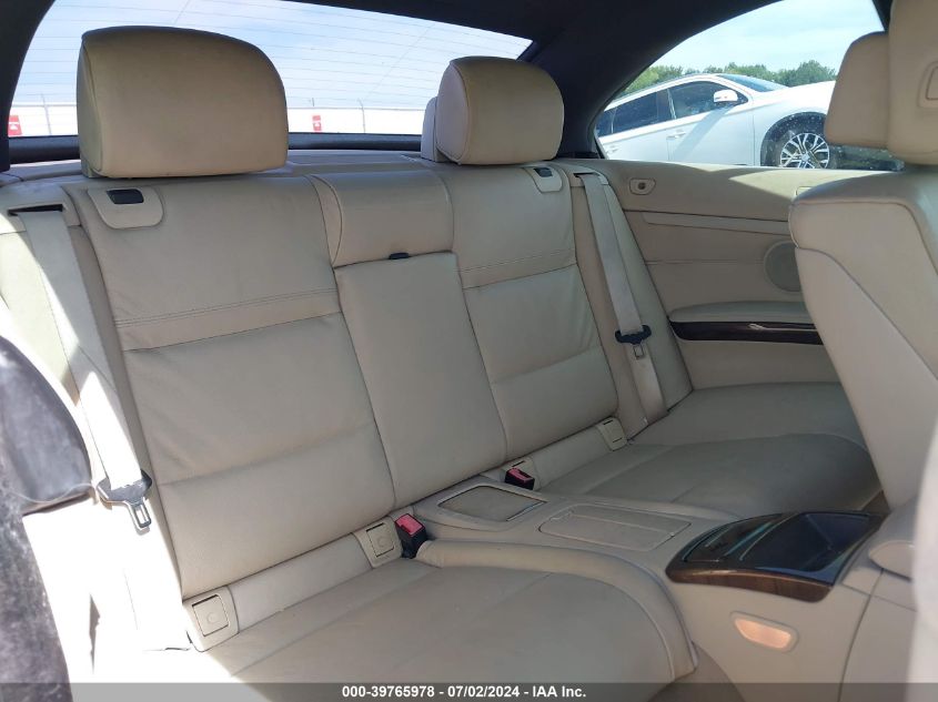 2010 BMW 328I VIN: WBAWL1C5XAPX27487 Lot: 39765978