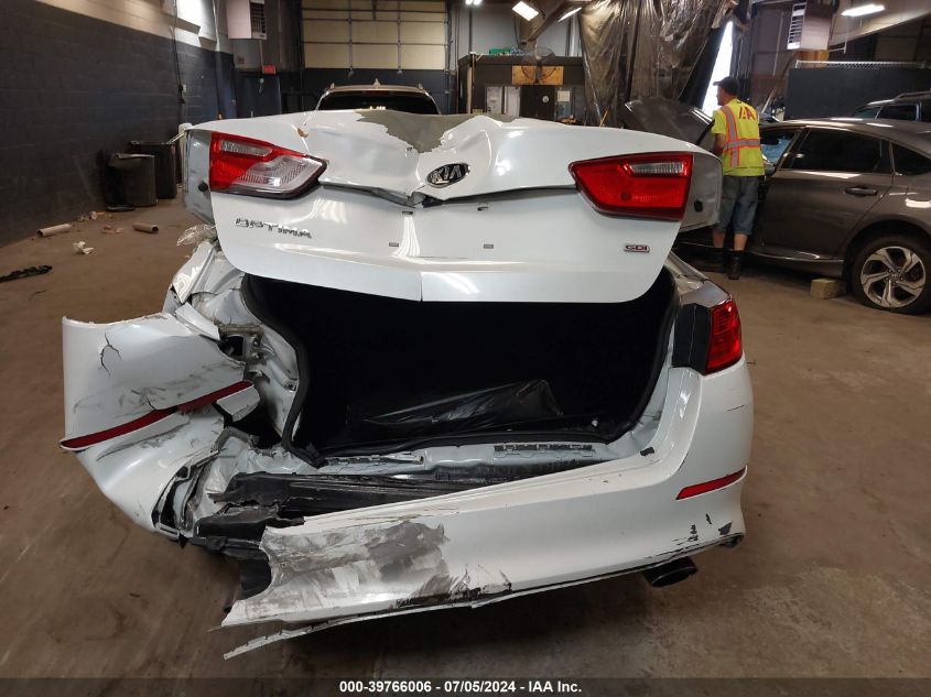 2015 Kia Optima Lx VIN: 5XXGM4A74FG489256 Lot: 39766006