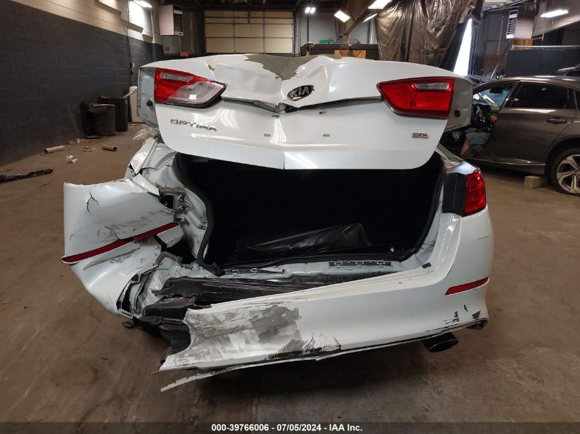 2015 Kia Optima Lx VIN: 5XXGM4A74FG489256 Lot: 39766006