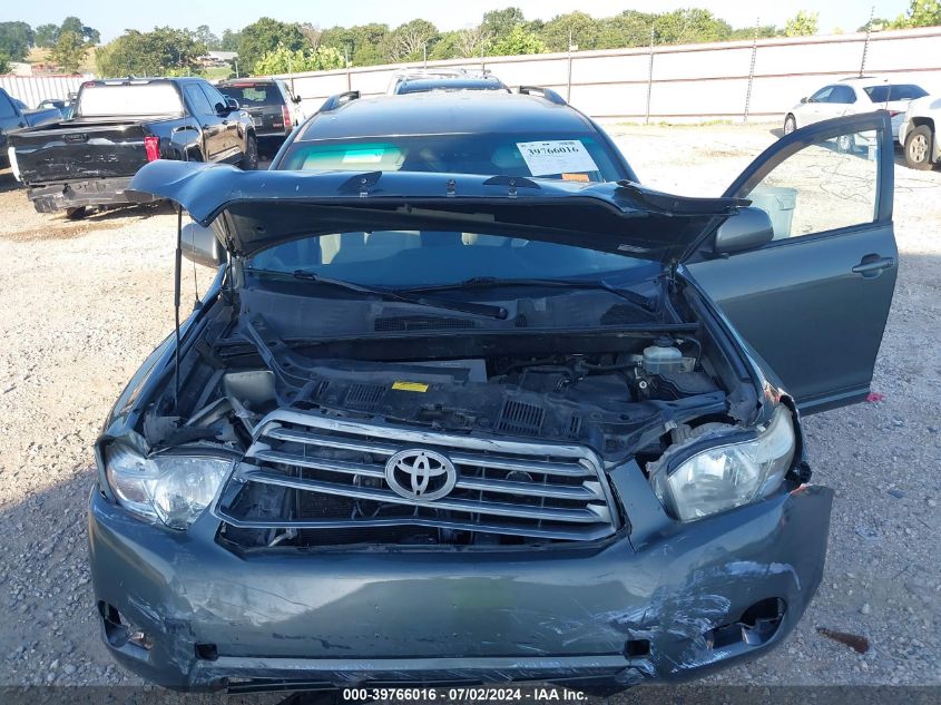 2008 Toyota Highlander VIN: JTEDS41A782068205 Lot: 39766016