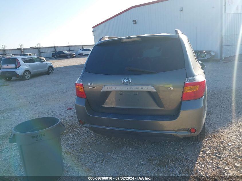 2008 Toyota Highlander VIN: JTEDS41A782068205 Lot: 39766016