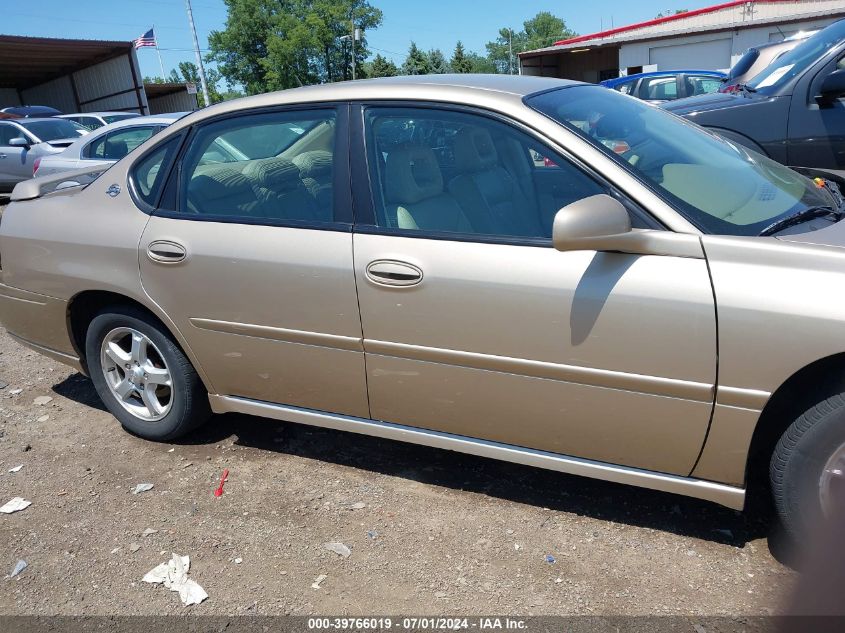 2005 Chevrolet Impala Ls VIN: 2G1WH52K659306088 Lot: 39766019