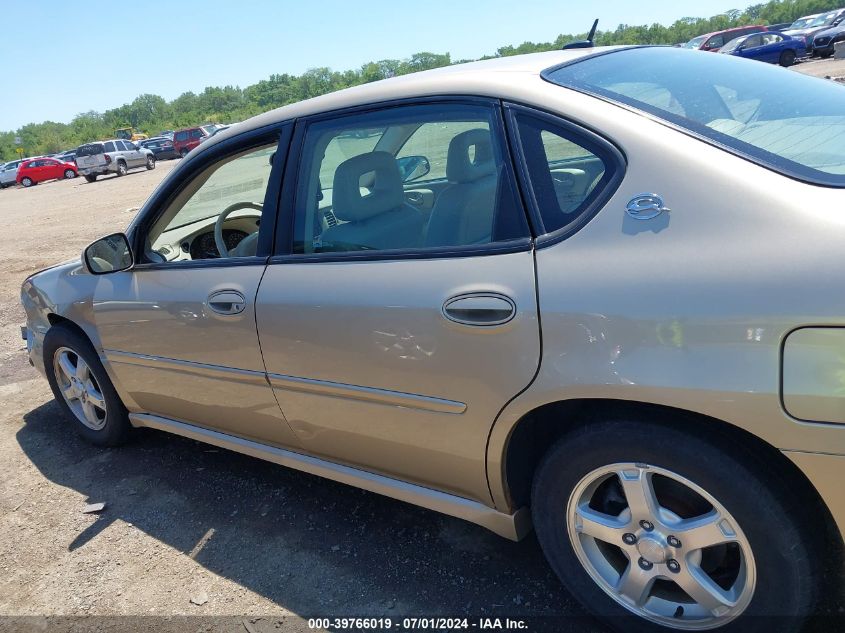 2005 Chevrolet Impala Ls VIN: 2G1WH52K659306088 Lot: 39766019