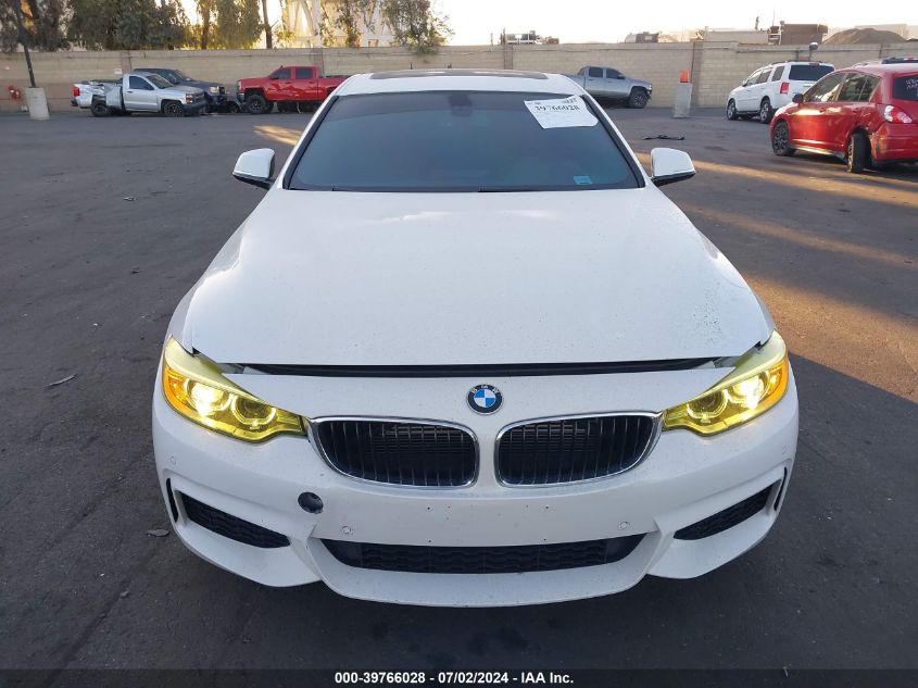 2015 BMW 435I Gran Coupe VIN: WBA4B1C51FG241474 Lot: 39766028