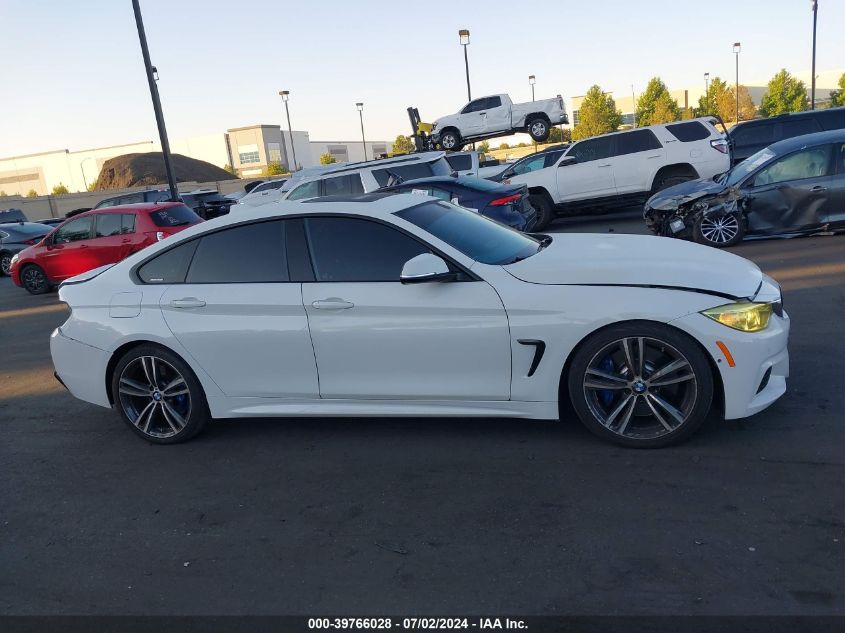 2015 BMW 435I Gran Coupe VIN: WBA4B1C51FG241474 Lot: 39766028