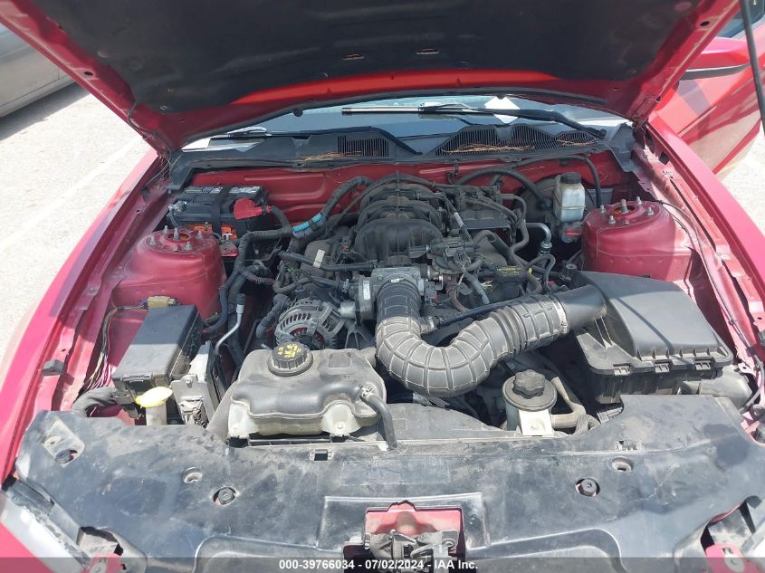 2010 Ford Mustang VIN: 1ZVBP8AN9A5140661 Lot: 39766034