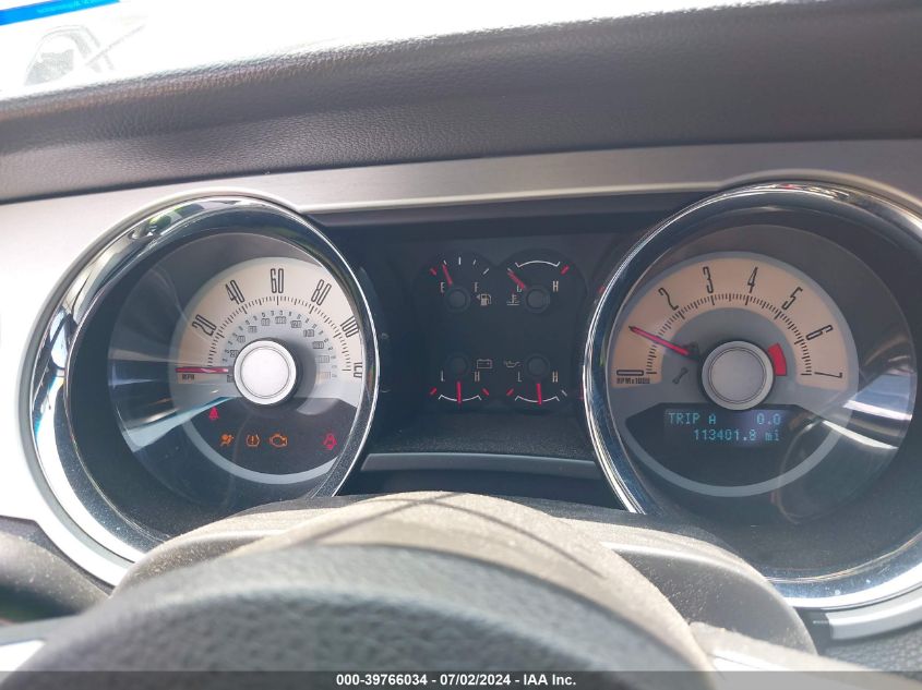 2010 Ford Mustang VIN: 1ZVBP8AN9A5140661 Lot: 39766034