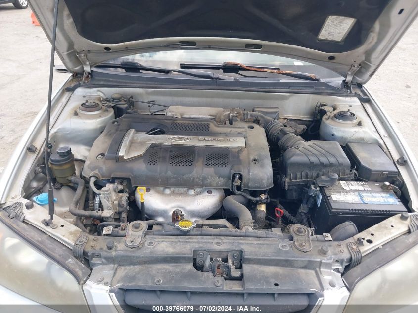 2004 Hyundai Elantra Gls/Gt VIN: KMHDN46D84U826383 Lot: 39766079