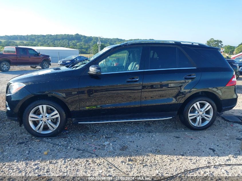 2015 Mercedes-Benz Ml 350 4Matic VIN: 4JGDA5HB4FA448435 Lot: 39766099