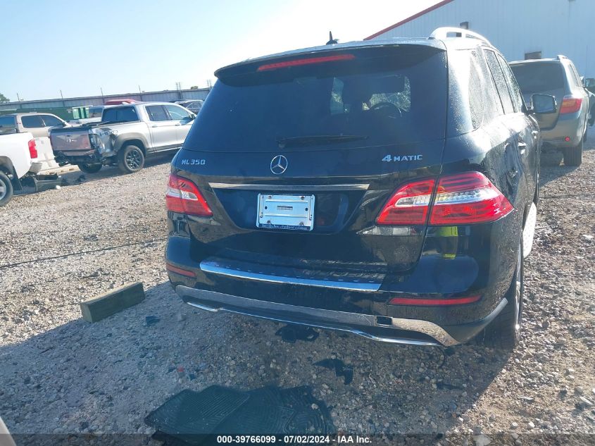 2015 Mercedes-Benz Ml 350 4Matic VIN: 4JGDA5HB4FA448435 Lot: 39766099