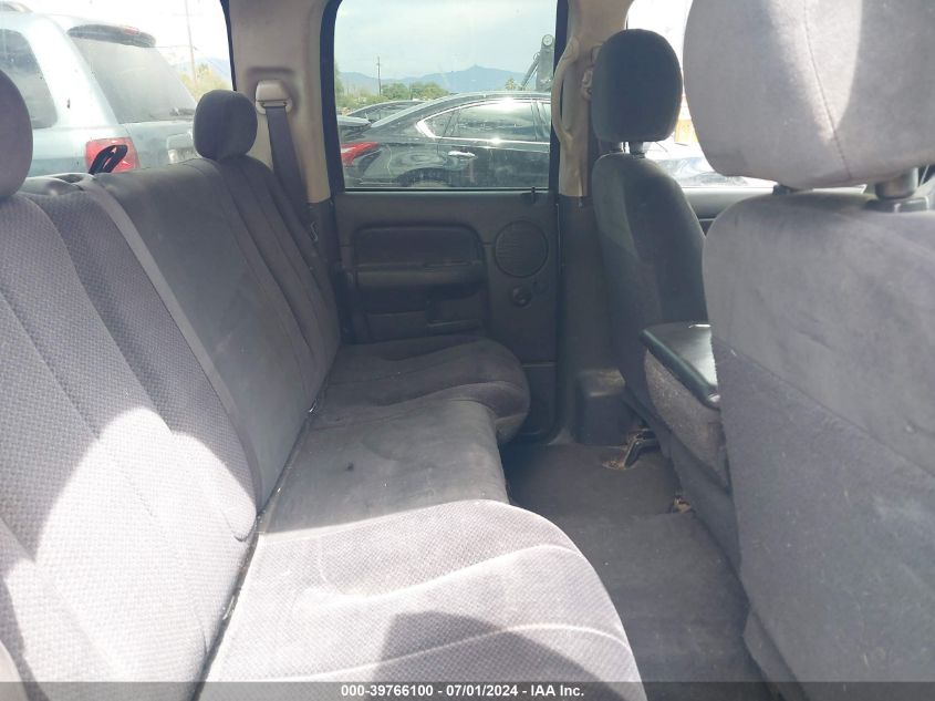 2004 Dodge Ram 1500 Slt/Laramie VIN: 1D7HA18D44J229896 Lot: 39766100