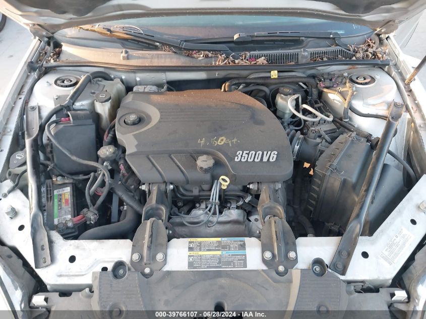 2007 Chevrolet Impala Lt VIN: 2G1WT58K279209978 Lot: 39766107