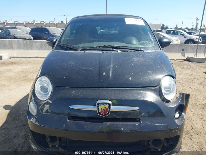 2013 Fiat 500C Abarth VIN: 3C3CFFJHXDT647554 Lot: 39766114