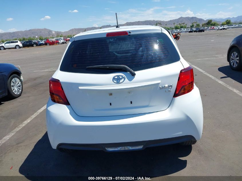 2015 Toyota Yaris Le VIN: VNKKTUD32FA040635 Lot: 39766129