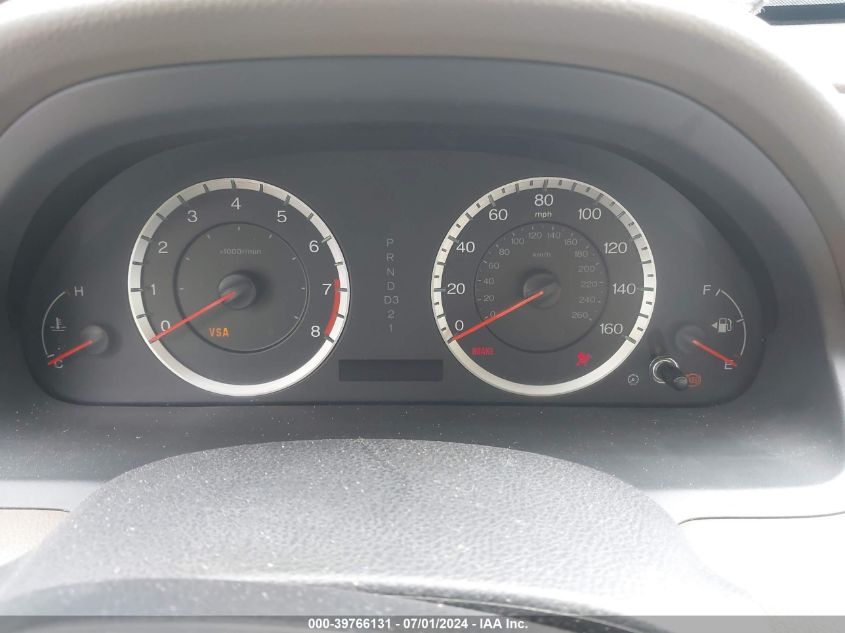 2010 Honda Accord 2.4 Lx VIN: 1HGCP2F37AA154823 Lot: 39766131