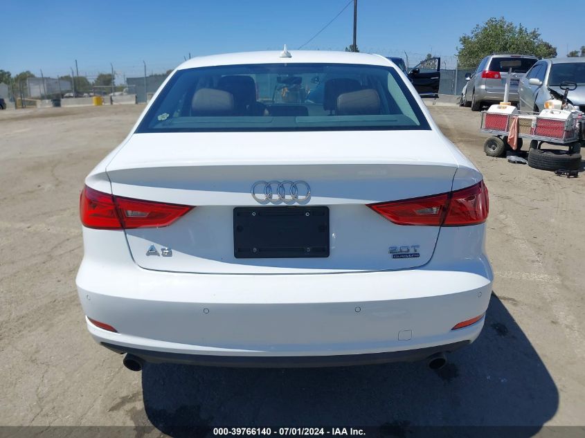 2016 Audi A3 2.0T Premium VIN: WAUB8GFF3G1069224 Lot: 39766140