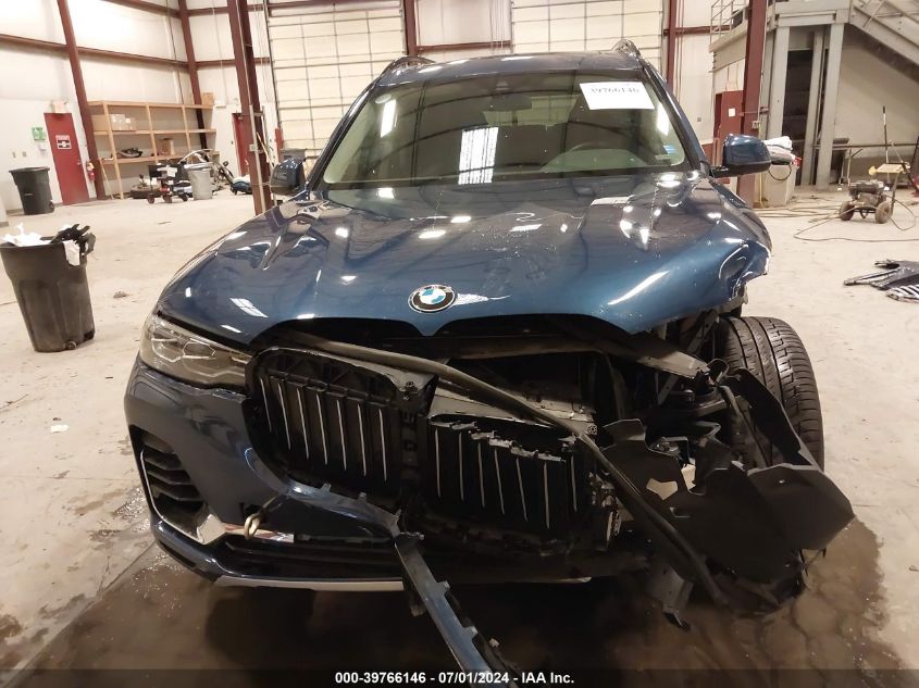 2020 BMW X7 xDrive40I VIN: 5UXCW2C0XL9C65285 Lot: 39766146