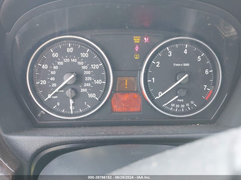 2011 BMW 328I VIN: WBAPH7C54BE679586 Lot: 39766152