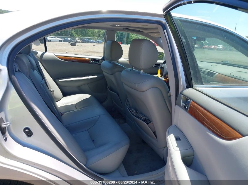 2005 Lexus Es 330 VIN: JTHBA30G055091879 Lot: 39766200