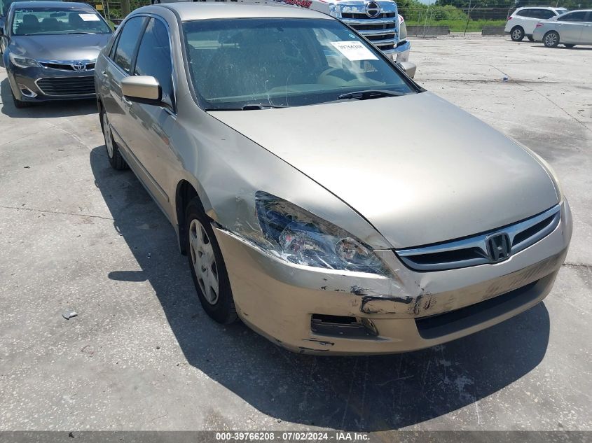 2006 Honda Accord 2.4 Lx VIN: 3HGCM56496G700582 Lot: 39766208
