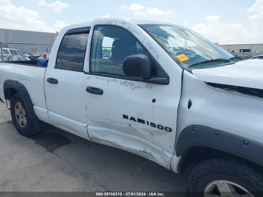 2004 Dodge Ram 1500 Slt/Laramie VIN: 1D7HA18N14S618613 Lot: 39766210