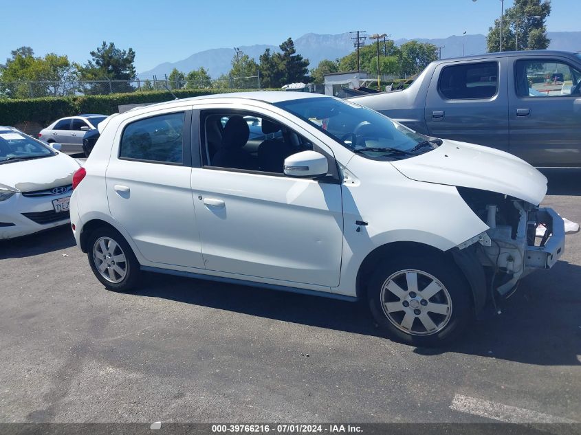 2015 Mitsubishi Mirage Es VIN: ML32A4HJ0FH054194 Lot: 39766216