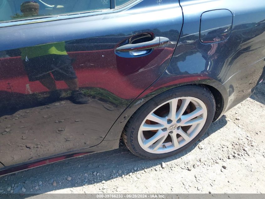 2007 Lexus Is 350 VIN: JTHBE262875014531 Lot: 39766233