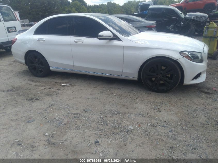 2018 Mercedes-Benz C 300 VIN: WDDWF4JB4JR409928 Lot: 39766268