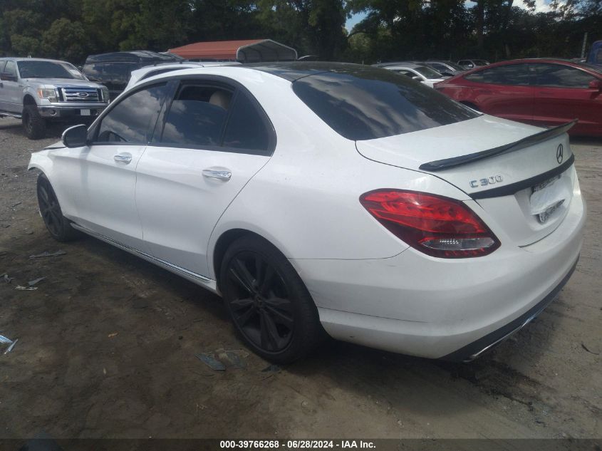 2018 Mercedes-Benz C 300 VIN: WDDWF4JB4JR409928 Lot: 39766268