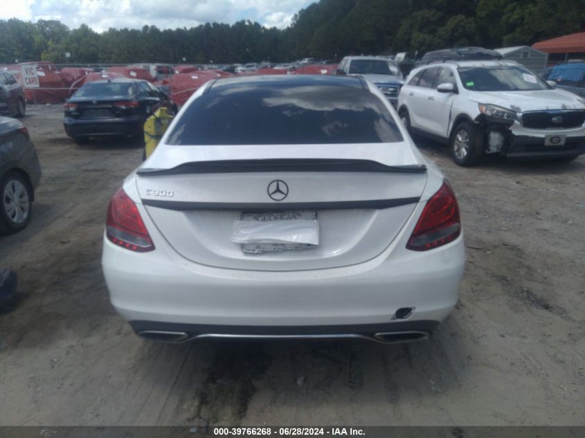 2018 Mercedes-Benz C 300 VIN: WDDWF4JB4JR409928 Lot: 39766268