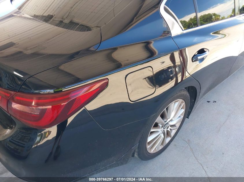 2018 Infiniti Q50 3.0T Luxe VIN: JN1EV7AP9JM361641 Lot: 39766297