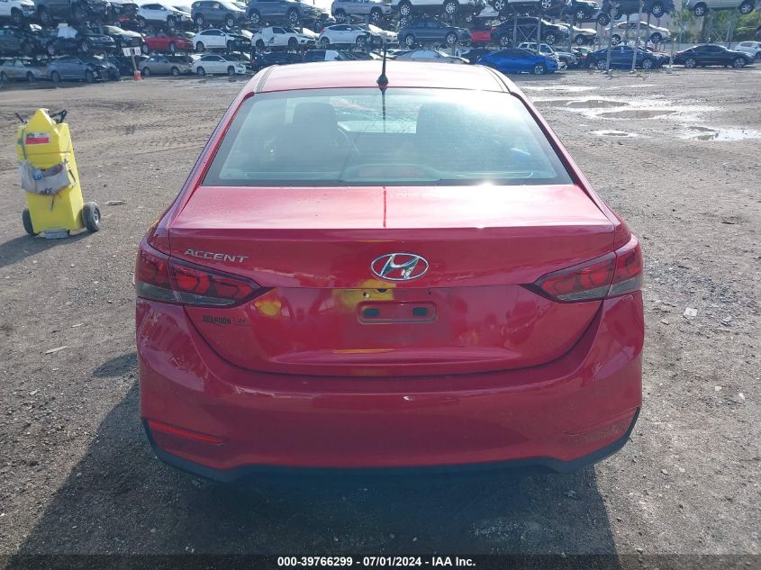 2021 Hyundai Accent Se VIN: 3KPC24A61ME150598 Lot: 39766299