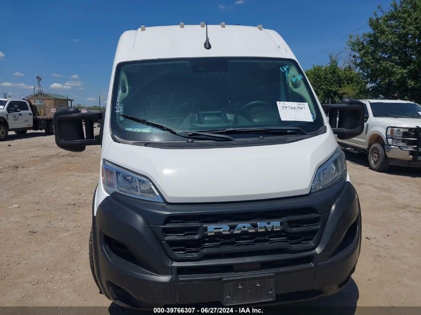 2023 Ram Promaster 3500 Cargo Van High Roof 159 Wb Ext VIN: 3C6MRVJG1PE522273 Lot: 39766307