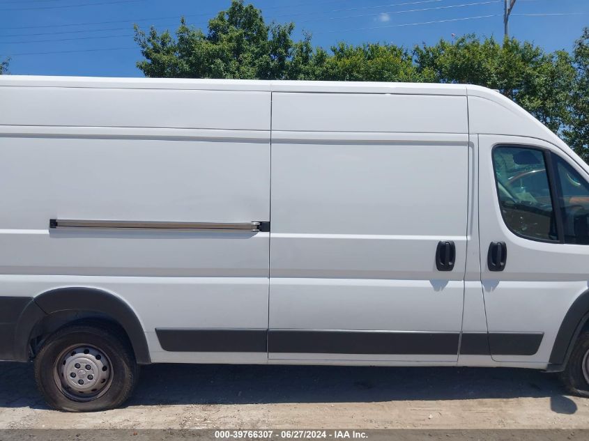 2023 Ram Promaster 3500 Cargo Van High Roof 159 Wb Ext VIN: 3C6MRVJG1PE522273 Lot: 39766307