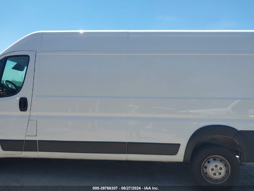 2023 Ram Promaster 3500 Cargo Van High Roof 159 Wb Ext VIN: 3C6MRVJG1PE522273 Lot: 39766307