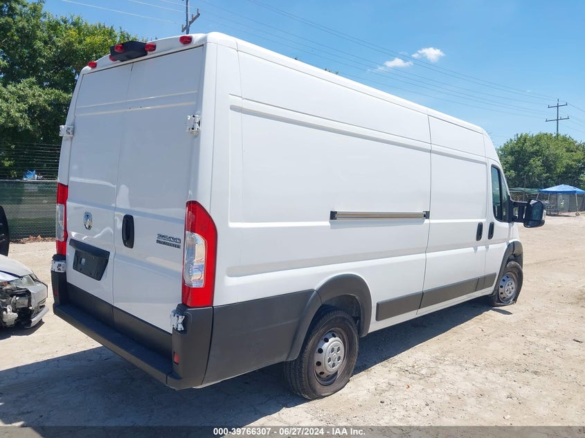 2023 Ram Promaster 3500 Cargo Van High Roof 159 Wb Ext VIN: 3C6MRVJG1PE522273 Lot: 39766307