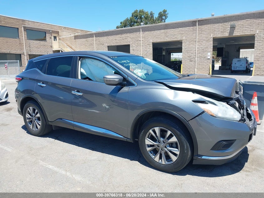 2015 Nissan Murano S VIN: 5N1AZ2MG7FN268841 Lot: 39766318